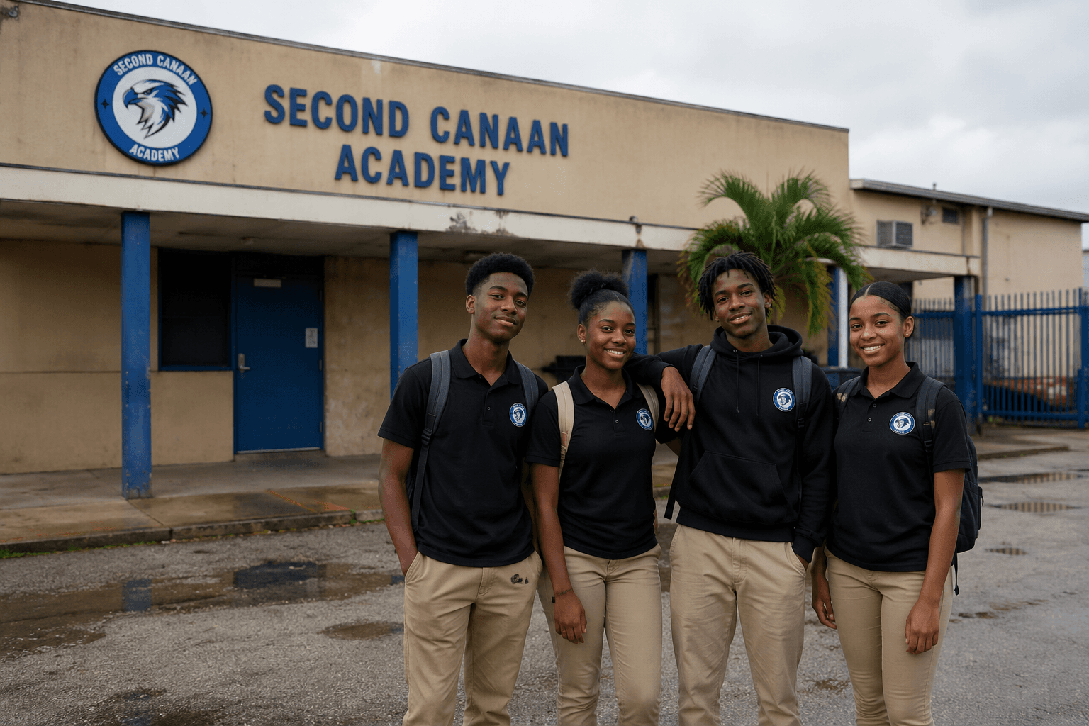 Second Canaan Preparatory students